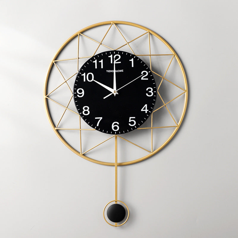 Nordic Wall Clock Creative Living Room