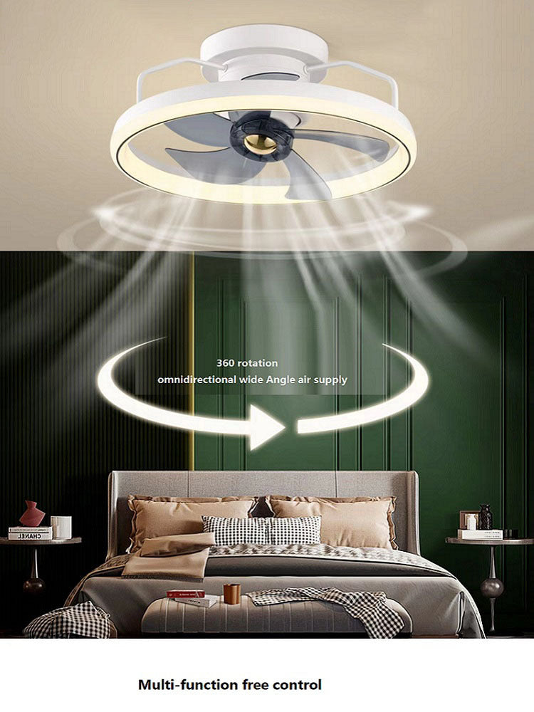 Simple Fashion Living Room Bedroom Dining Room Fan Lamp