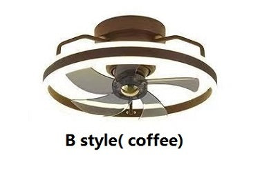 Simple Fashion Living Room Bedroom Dining Room Fan Lamp