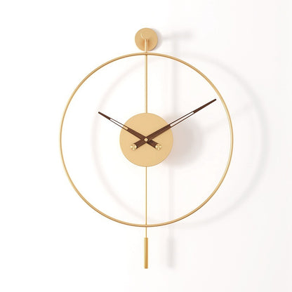 Simple Wall Clock In Living Room