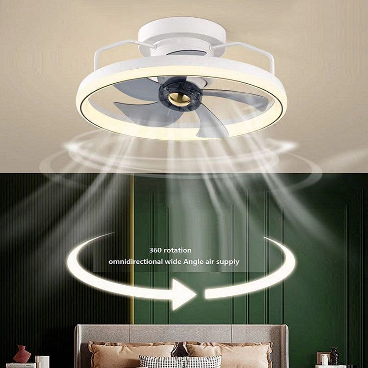 Simple Fashion Living Room Bedroom Dining Room Fan Lamp