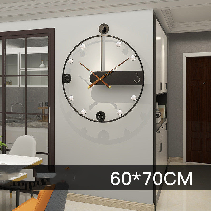 Home Iron Living Room Decorative Clock