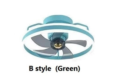 Simple Fashion Living Room Bedroom Dining Room Fan Lamp