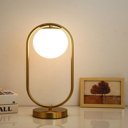 Living Room Room Bedside Lamp Eye Protection Golden Table Lamp