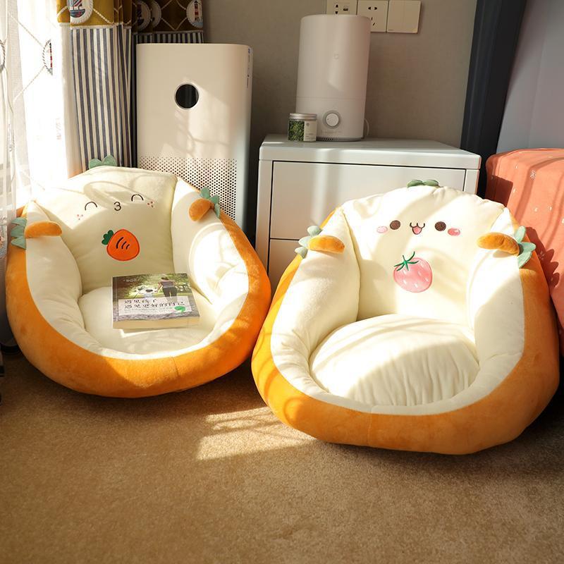 Lazy People On The Ground Stool Tatami Futon