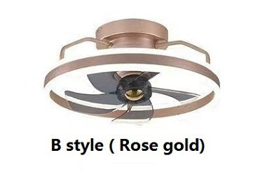 Simple Fashion Living Room Bedroom Dining Room Fan Lamp